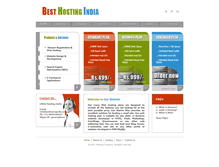 Tablet Screenshot of besthostingindia.com